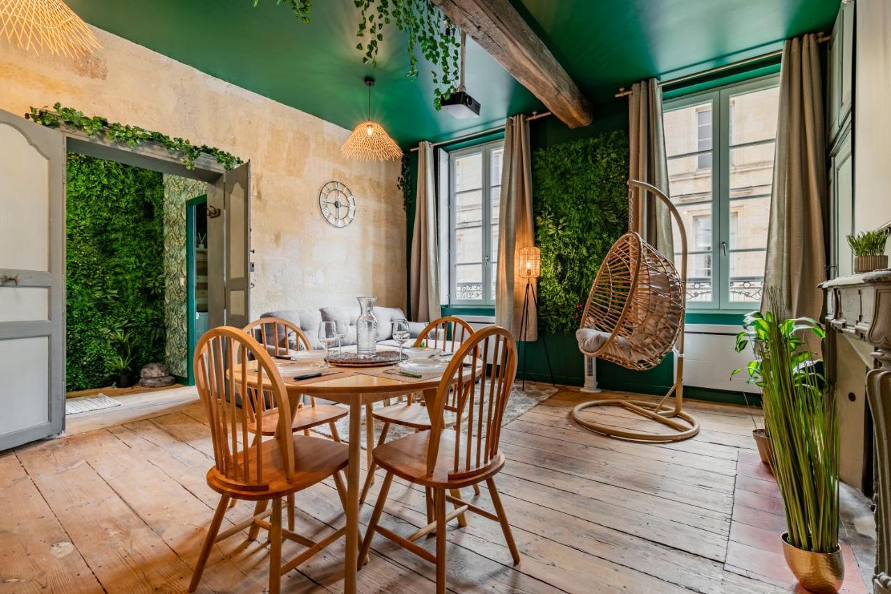 Appartement Jungle - Libourne Centre - 4 Pers - Sauna - Netflix Eksteriør billede