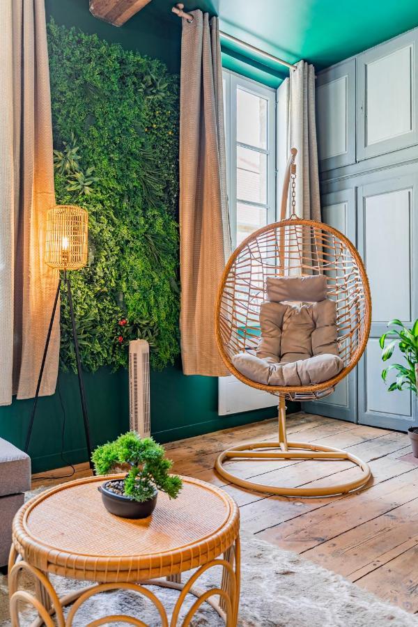 Appartement Jungle - Libourne Centre - 4 Pers - Sauna - Netflix Eksteriør billede