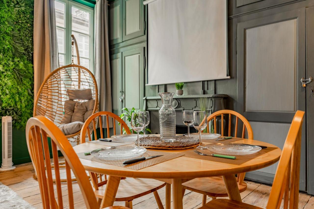 Appartement Jungle - Libourne Centre - 4 Pers - Sauna - Netflix Eksteriør billede